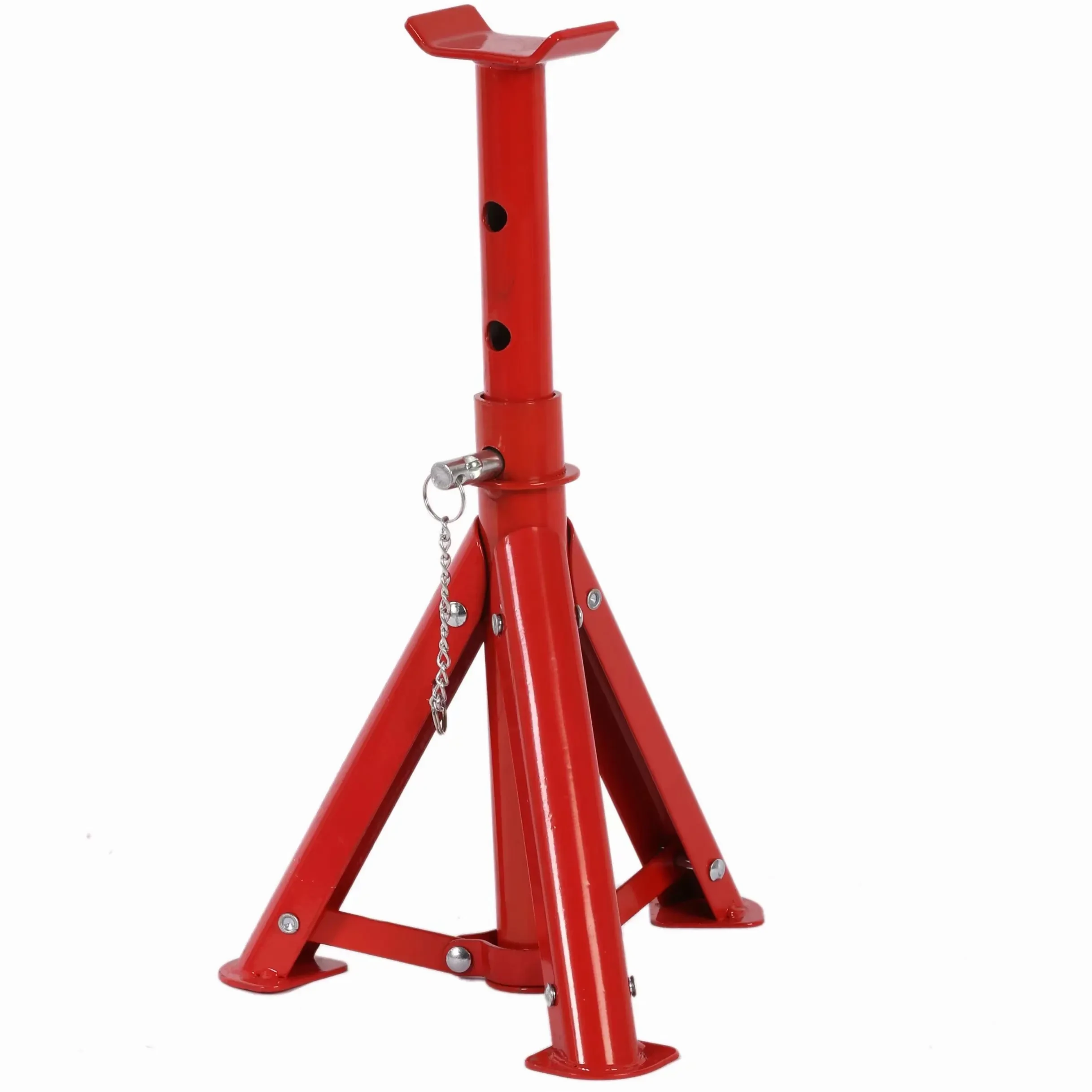 3 Ton Folding Portable Pipe Stands triangular Car Jack Stand Safety Tools - 图片 2