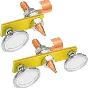 Sheet metal repair machine ground wire clamp copper welding tool wire strong magnetic grounding tool