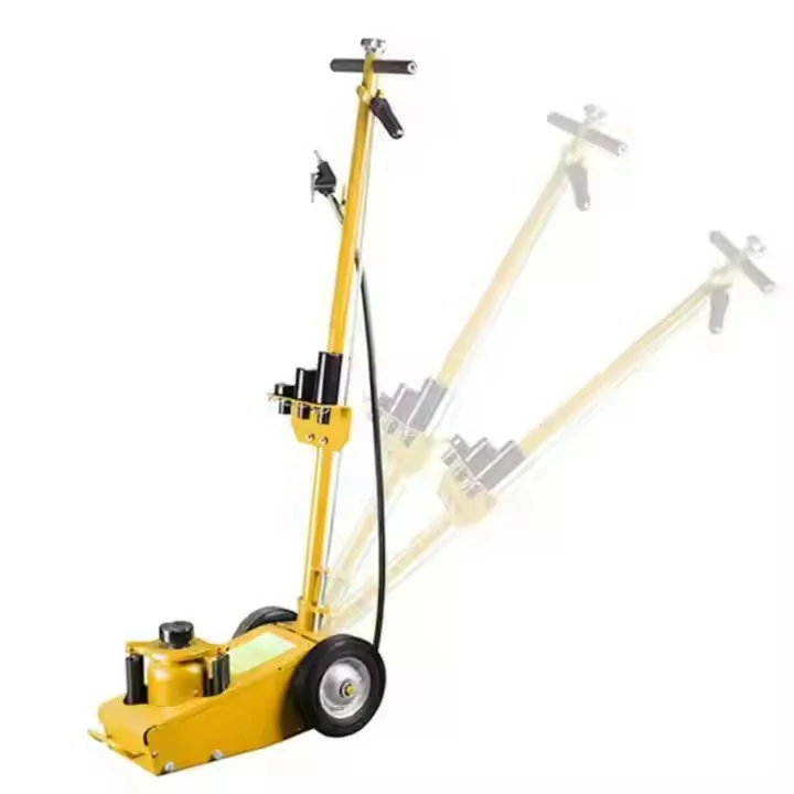 22/30/35/50ton Quick Lift Air/Hydraulic Service Floor Jack Air Axle Bottle Jack - 图片 10