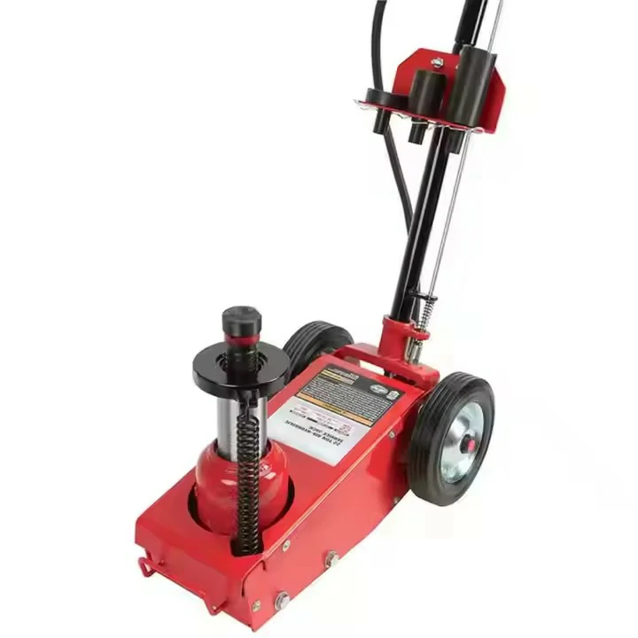 22/30/35/50ton Quick Lift Air/Hydraulic Service Floor Jack Air Axle Bottle Jack - 图片 4